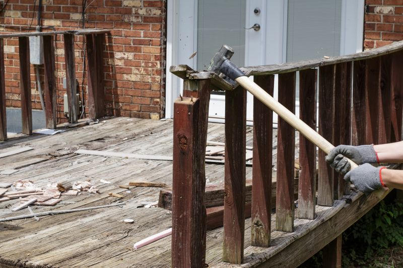 Walkway Demolition in Bergen County, NJ
